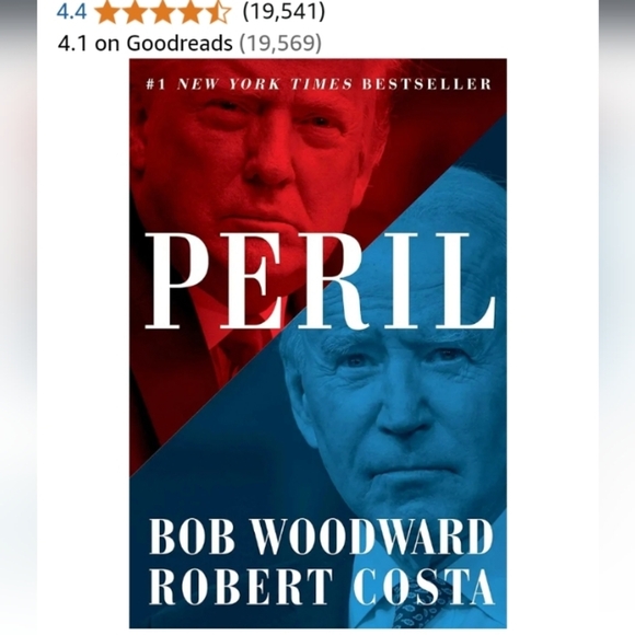 Peril Hardcover Book Bob Woodward and Robert Costa - Picture 6 of 6
